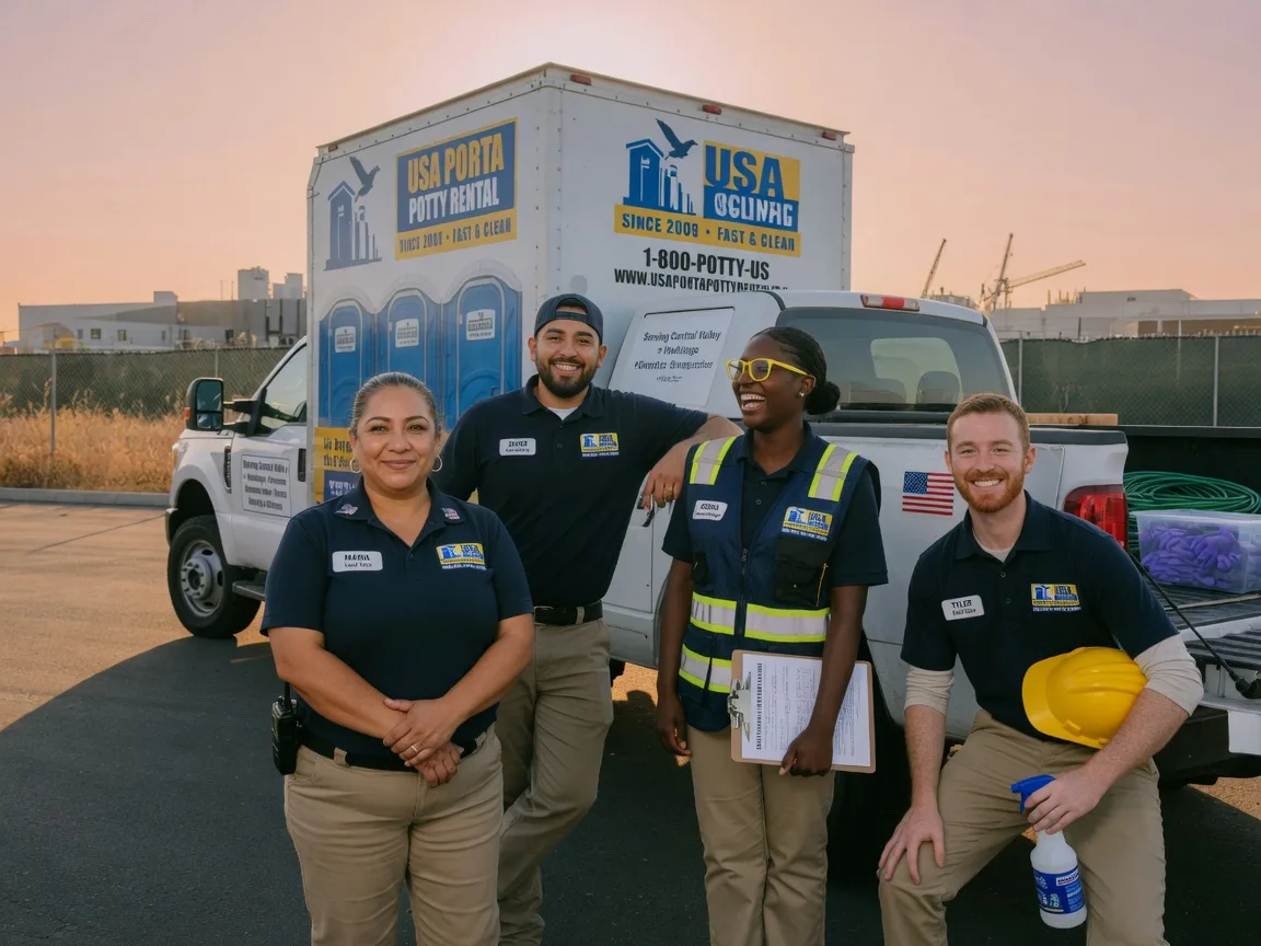 Portable Toilet Rental company in Canyon Dam, CA